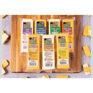 Wisconsin Cheese Company Specialty Block Assortment Sampler - (Pack of 7)